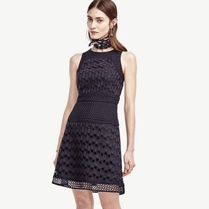 Navy blue Ann Taylor dress.